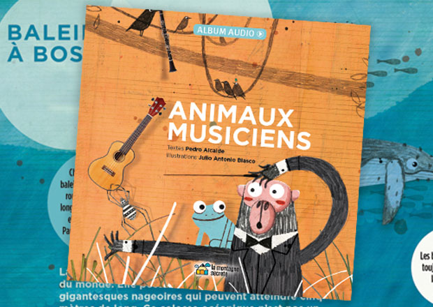Un album audio pour découvrir les virtuoses du monde animalier. La Montagne secrète propose Animaux musiciens, un livre captivant où l’on parcourt tous les continents pour découvrir les chants de 14 animaux.