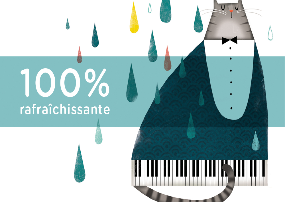 Trop chaud? Besoin d'un rafraîchissement? Par ici les flaques d'eau, les cascades, les nuits d'été et le vent de la mer!