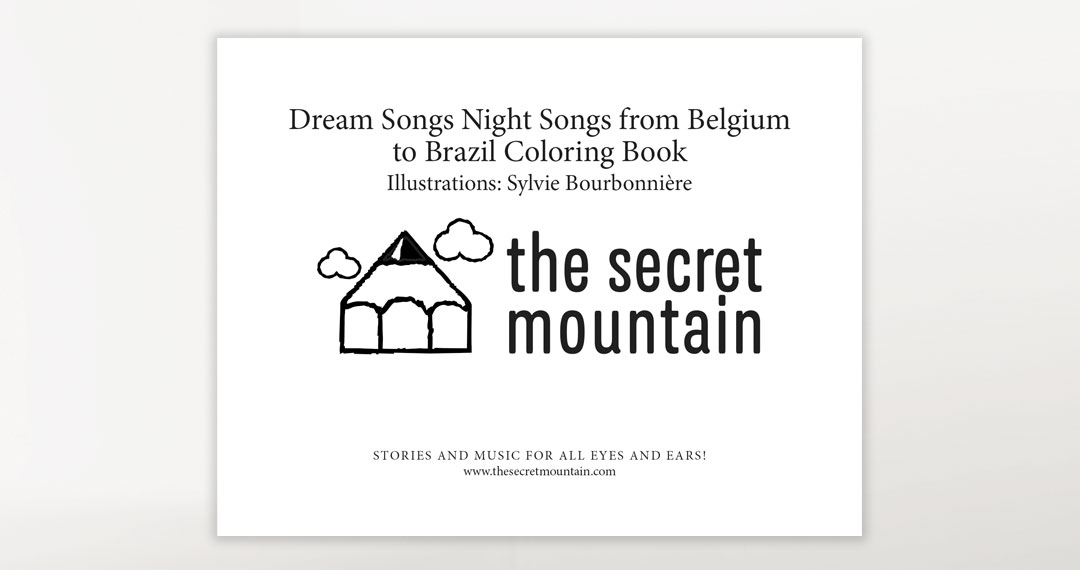 Livre à colorier <h5>Dream Songs Night Songs from Belgium to Brazil</h5>