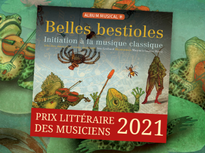 Lauréat du prix littéraire des musiciens 2021