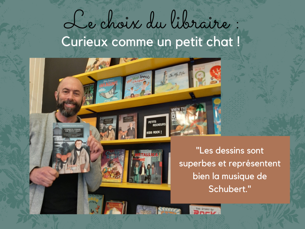 La nouvelle librairie des mélomanes à Montréal, la librairie Résonance, nous partage son coup de cœur littéraire de chez La Montagne secrète, un livre de la collection des Petites histoires de grands compositeurs...