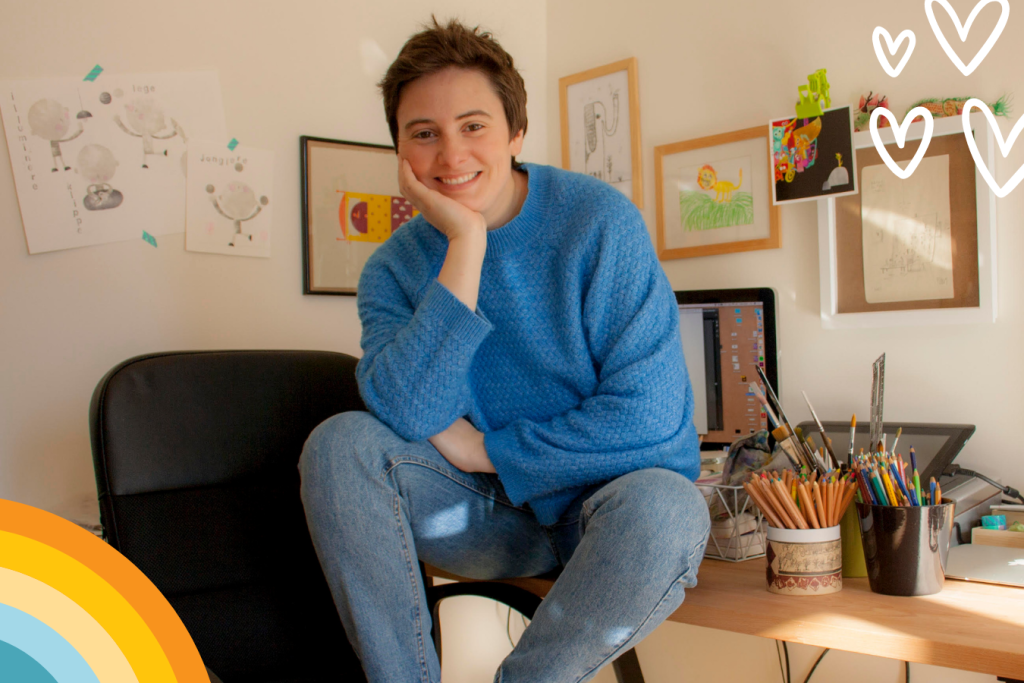 Raquel Bonita, l'auteure et illustratrice de Maestra Evarista et son orchestre, nous dévoile comment elle a trouvé son inspiration pour créer cet album accordéon original !