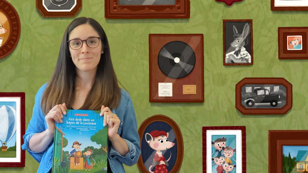 Fanny Berthiaume, l'illustratrice du nouvel album