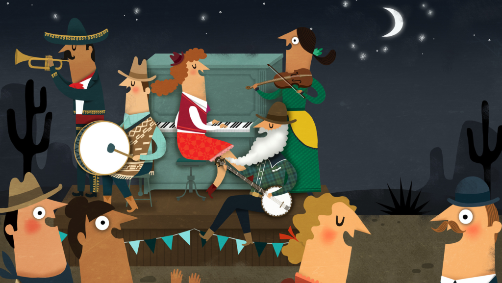 Montez à bord du petit train du nord ! Pour vous accompagner sur la route des vacances, découvrez les plus belles comptines de La Montagne secrète à écouter en famille.