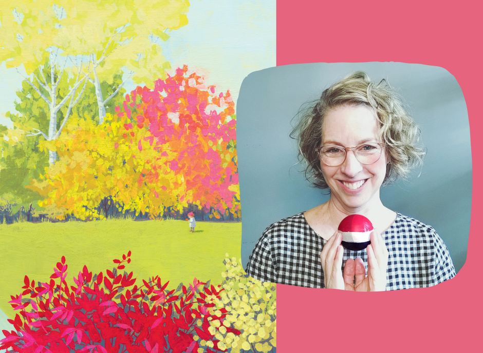 Nathalie Dion, l'illustratrice du nouveau livre 